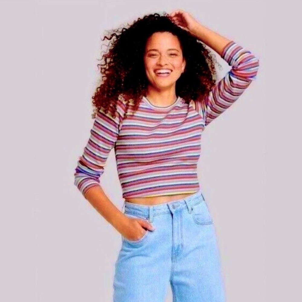 Wild Fable Multicolor Long Sleeve